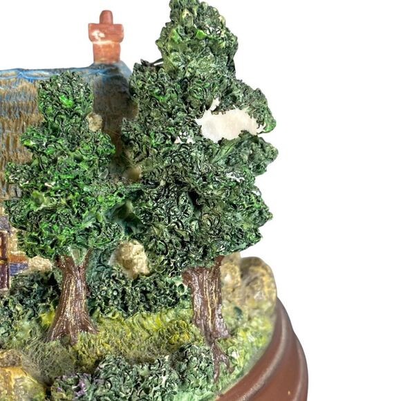 Thomas Kinkade A Quiet Evening Illuminated Cottage Lighted Cottage Collection - Picture 3 of 10